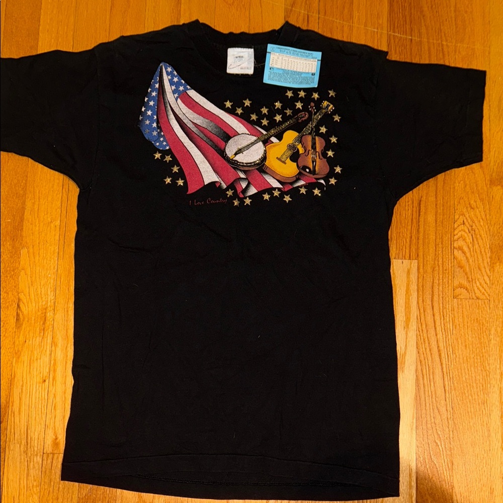 Vintage Fruit of The Loom “I love Country” Graphic tee